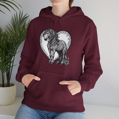 Hoodie Paisley Horse Love Unisex Hoodie GS_37