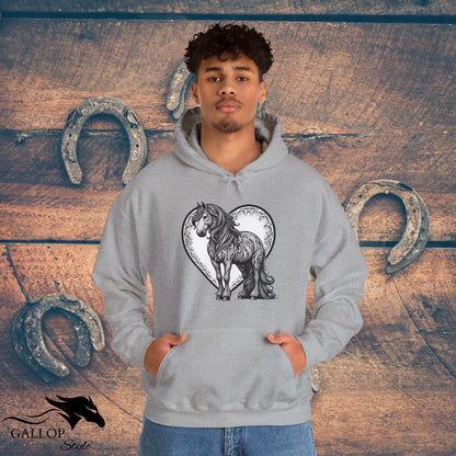 Hoodie Paisley Horse Love Unisex Hoodie GS_37