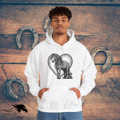 Hoodie Paisley Horse Love Unisex Hoodie GS_37