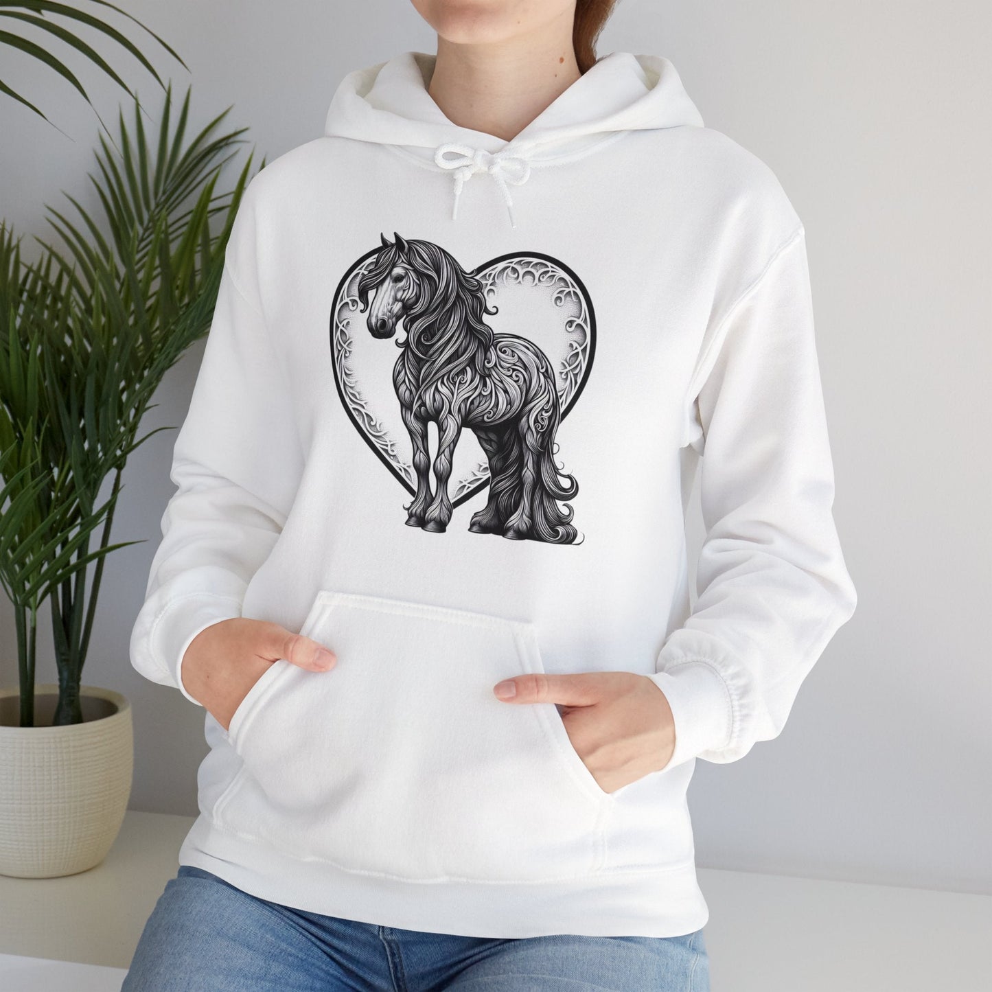 Hoodie Paisley Horse Love Unisex Hoodie GS_37