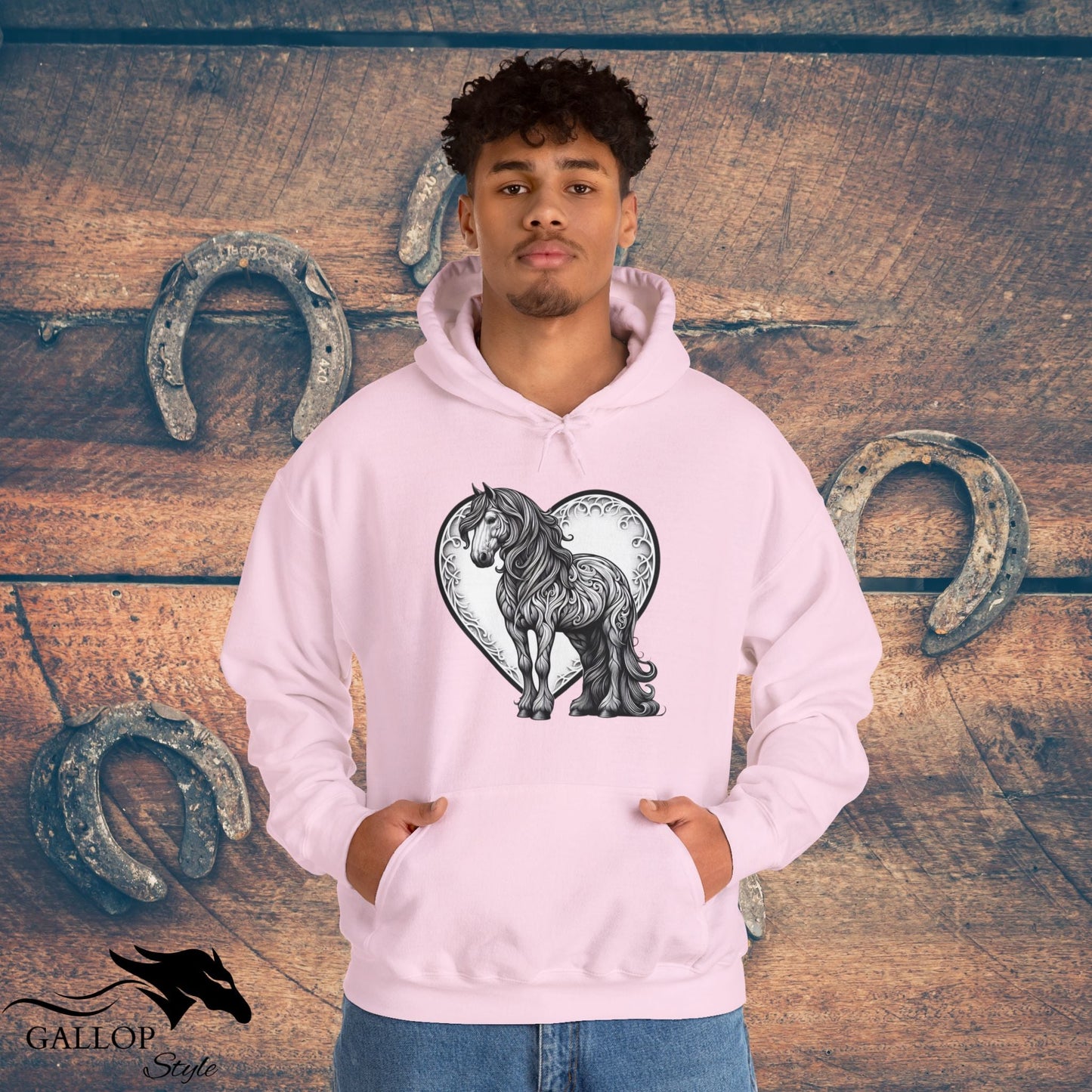 Hoodie Paisley Horse Love Unisex Hoodie GS_37