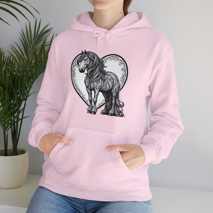 Hoodie Paisley Horse Love Unisex Hoodie GS_37