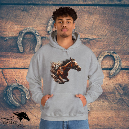 Hoodie Race Horse Break Out Unisex Hoodie GS_8