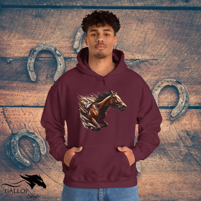 Hoodie Race Horse Break Out Unisex Hoodie GS_8