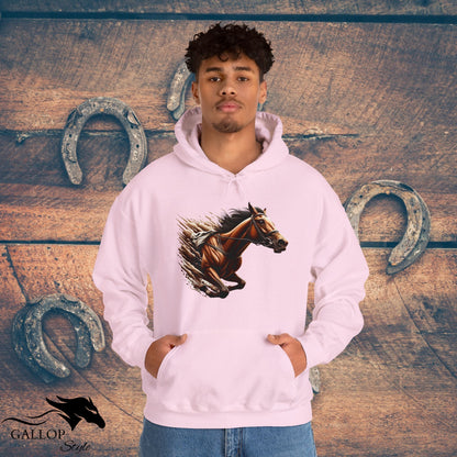 Hoodie Race Horse Break Out Unisex Hoodie GS_8