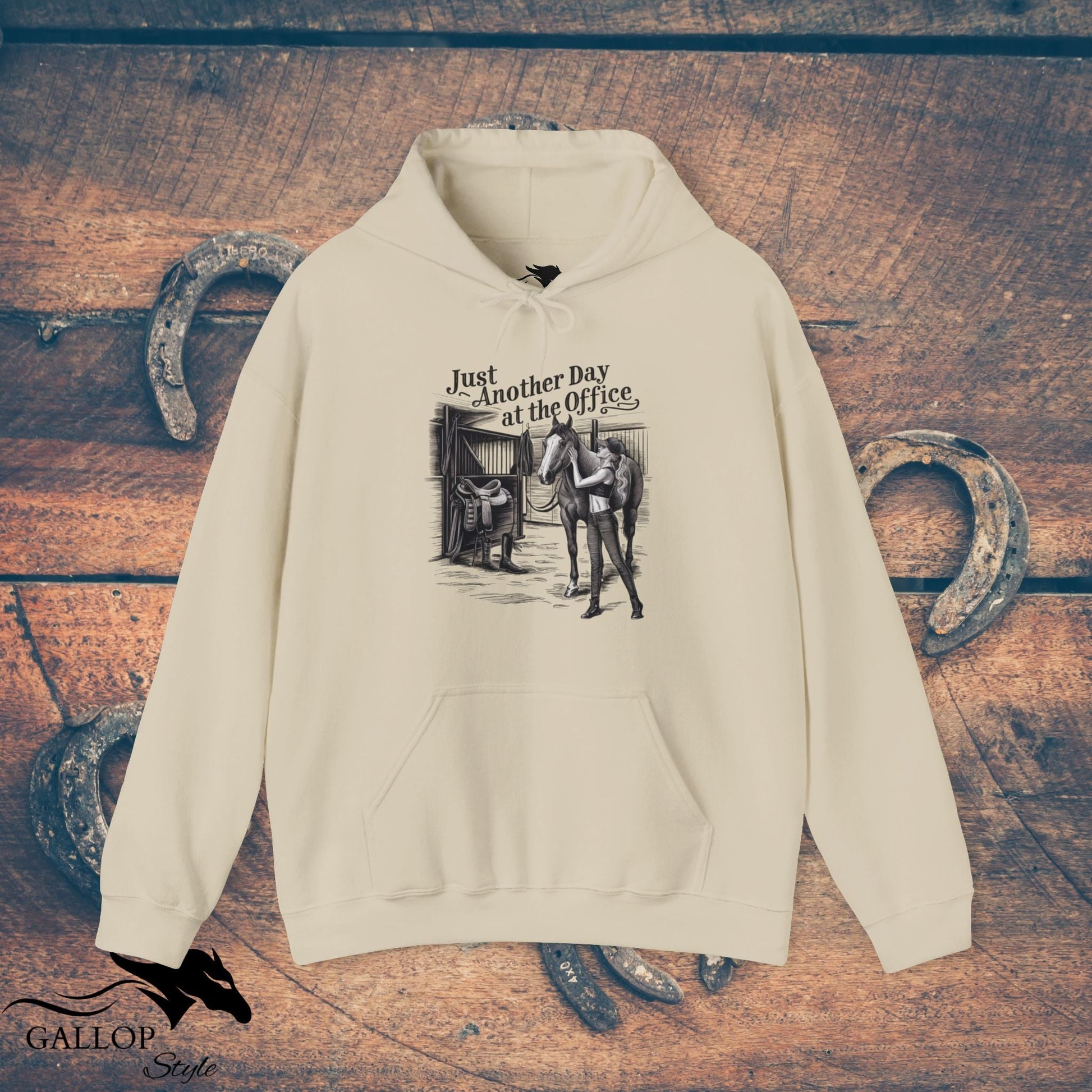 Hoodie Sand / S Just Another Day at the Office 2 Unisex Hoodie GS_22