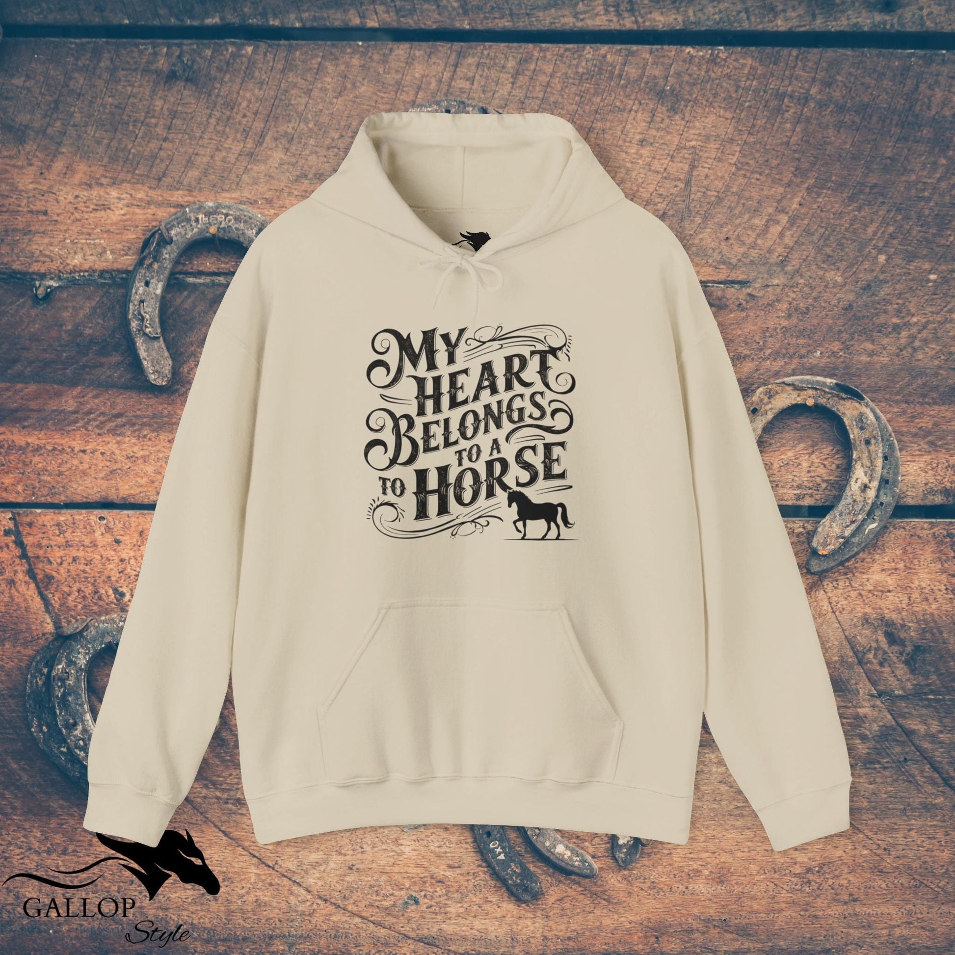 Hoodie Sand / S My Heart Belongs Vintage GS_24 GS_24