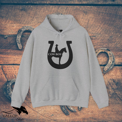 Hoodie Sport Grey / S Cowboy Horseshoe Unisex Hoodie GS_46