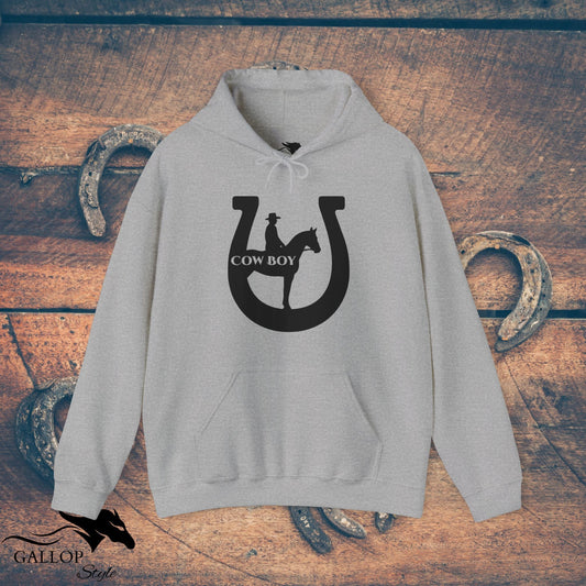 Hoodie Sport Grey / S Cowboy Horseshoe Unisex Hoodie GS_46