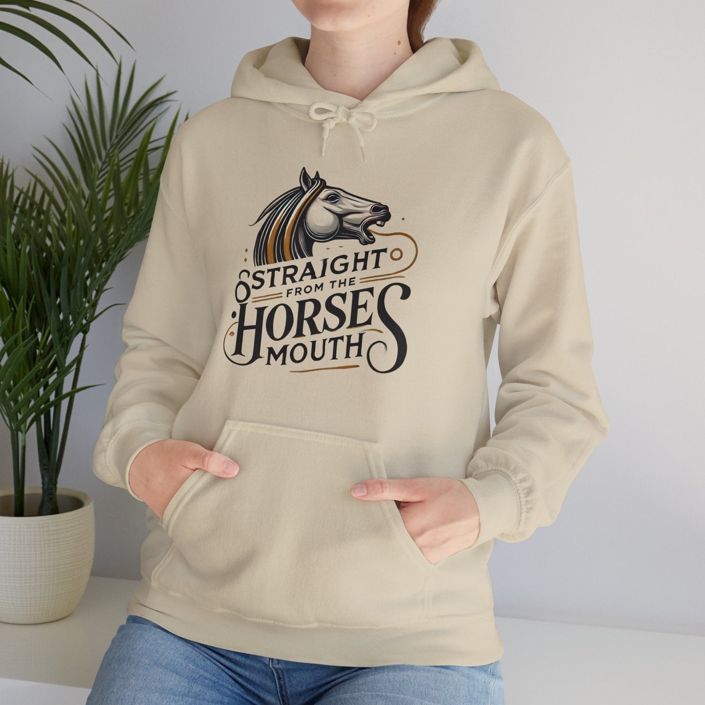 Hoodie Straight from Horses Mouth Unisex Hoodie GS_11