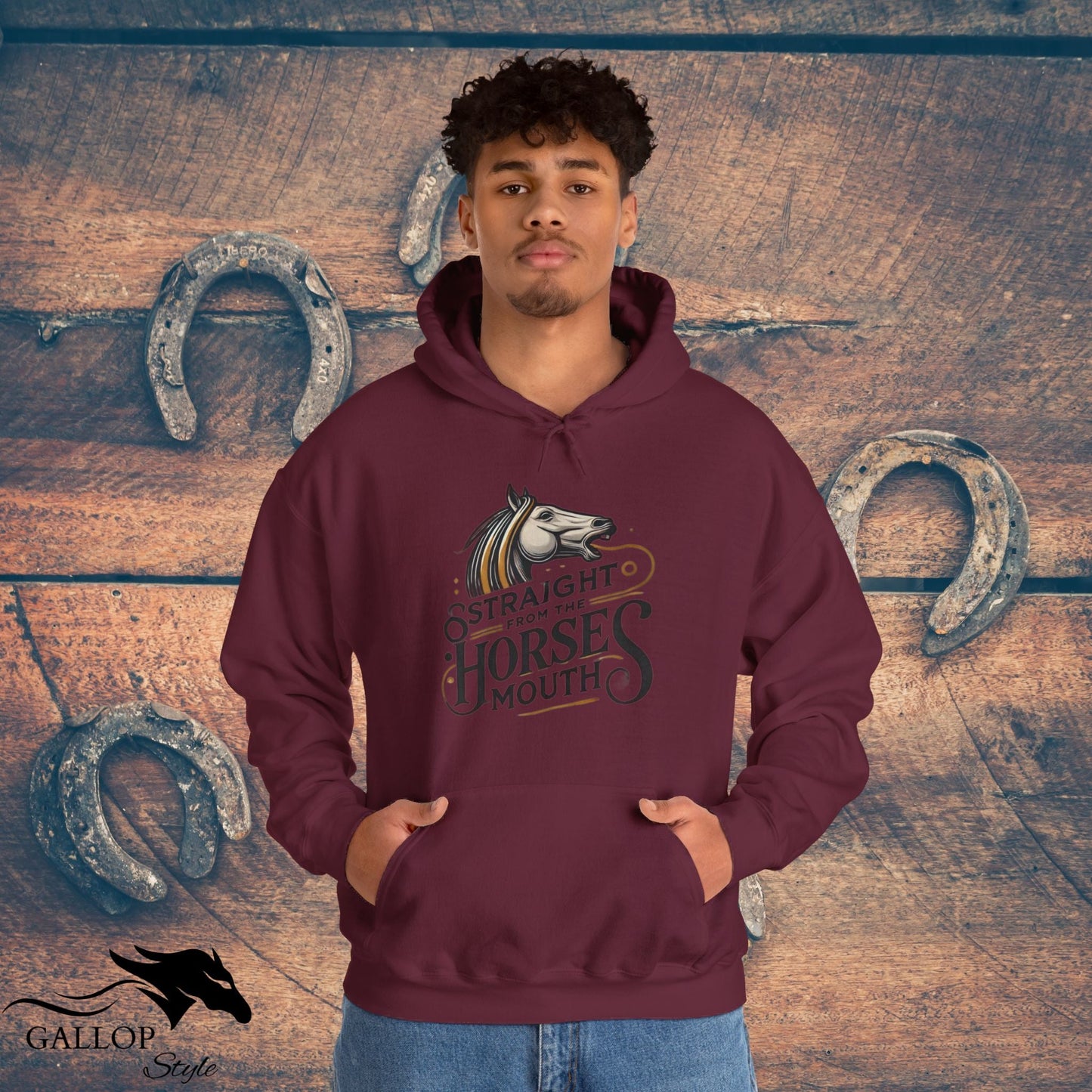 Hoodie Straight from Horses Mouth Unisex Hoodie GS_11