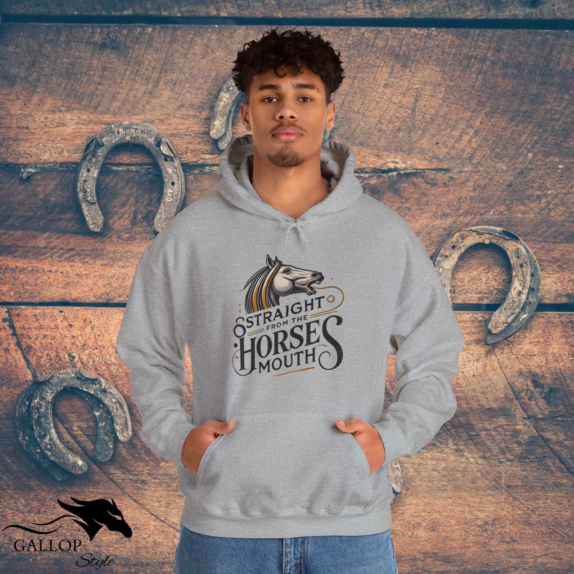 Hoodie Straight from Horses Mouth Unisex Hoodie GS_11