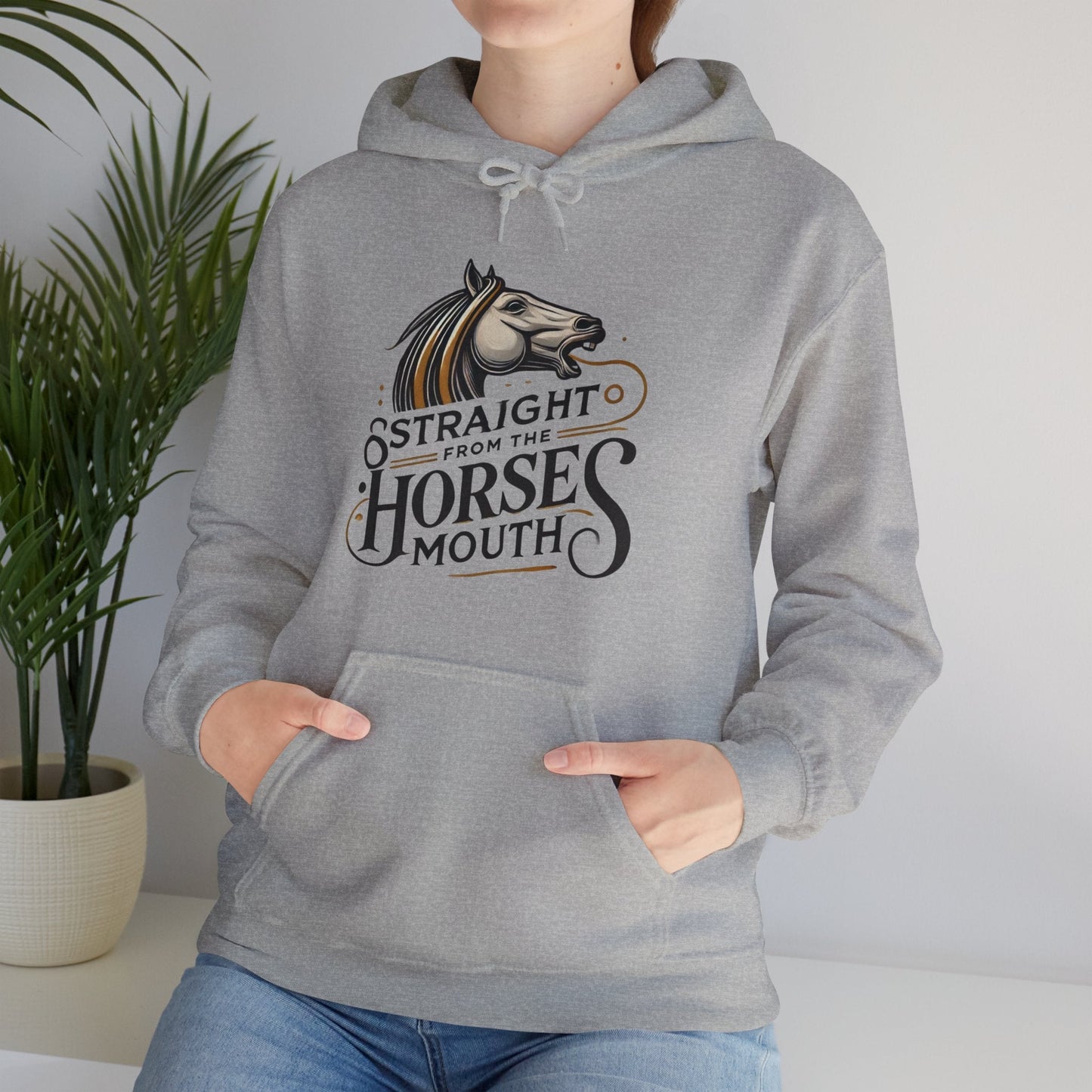 Hoodie Straight from Horses Mouth Unisex Hoodie GS_11