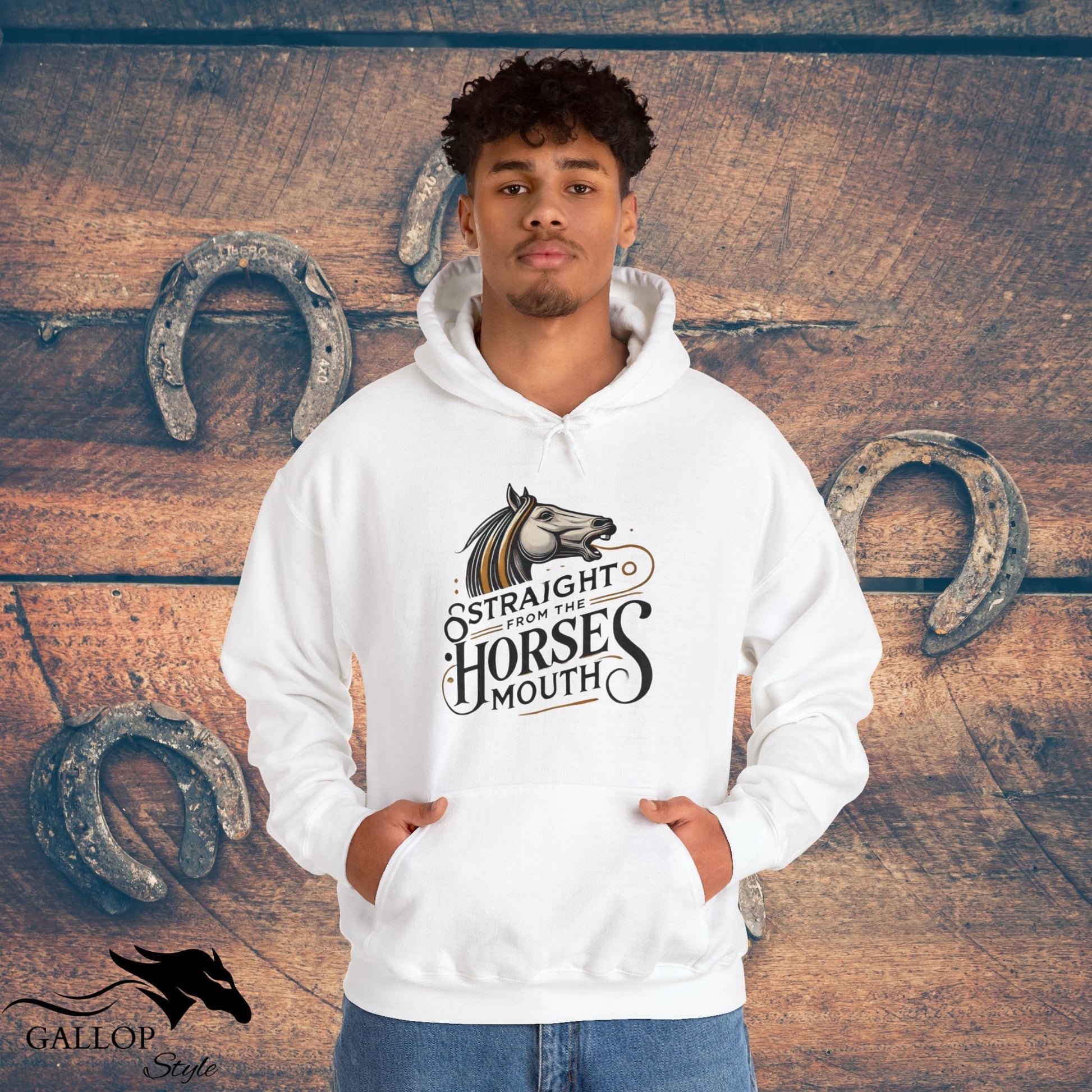 Hoodie Straight from Horses Mouth Unisex Hoodie GS_11