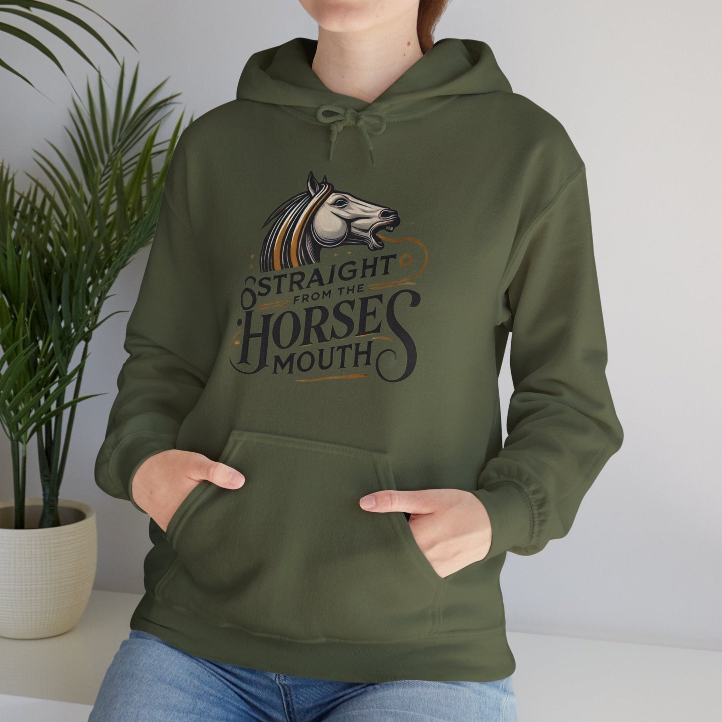 Hoodie Straight from Horses Mouth Unisex Hoodie GS_11