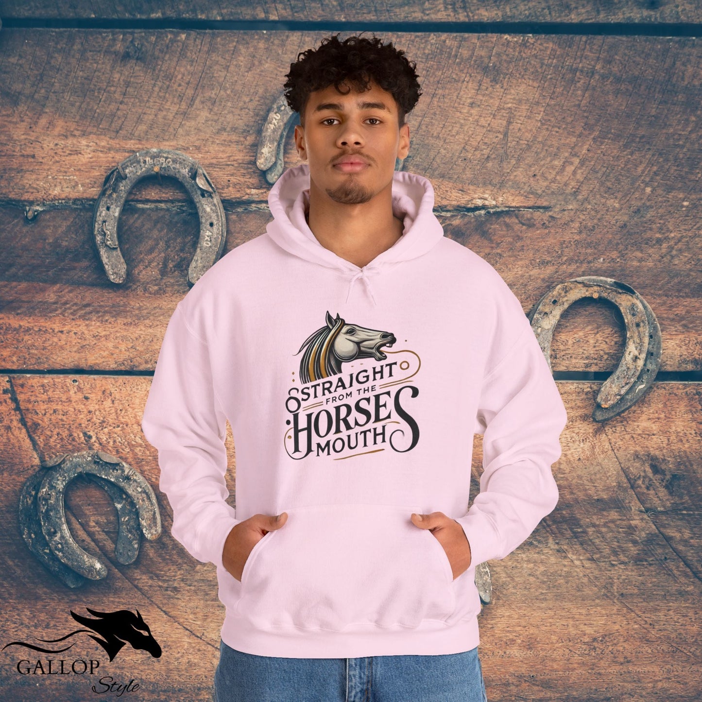 Hoodie Straight from Horses Mouth Unisex Hoodie GS_11