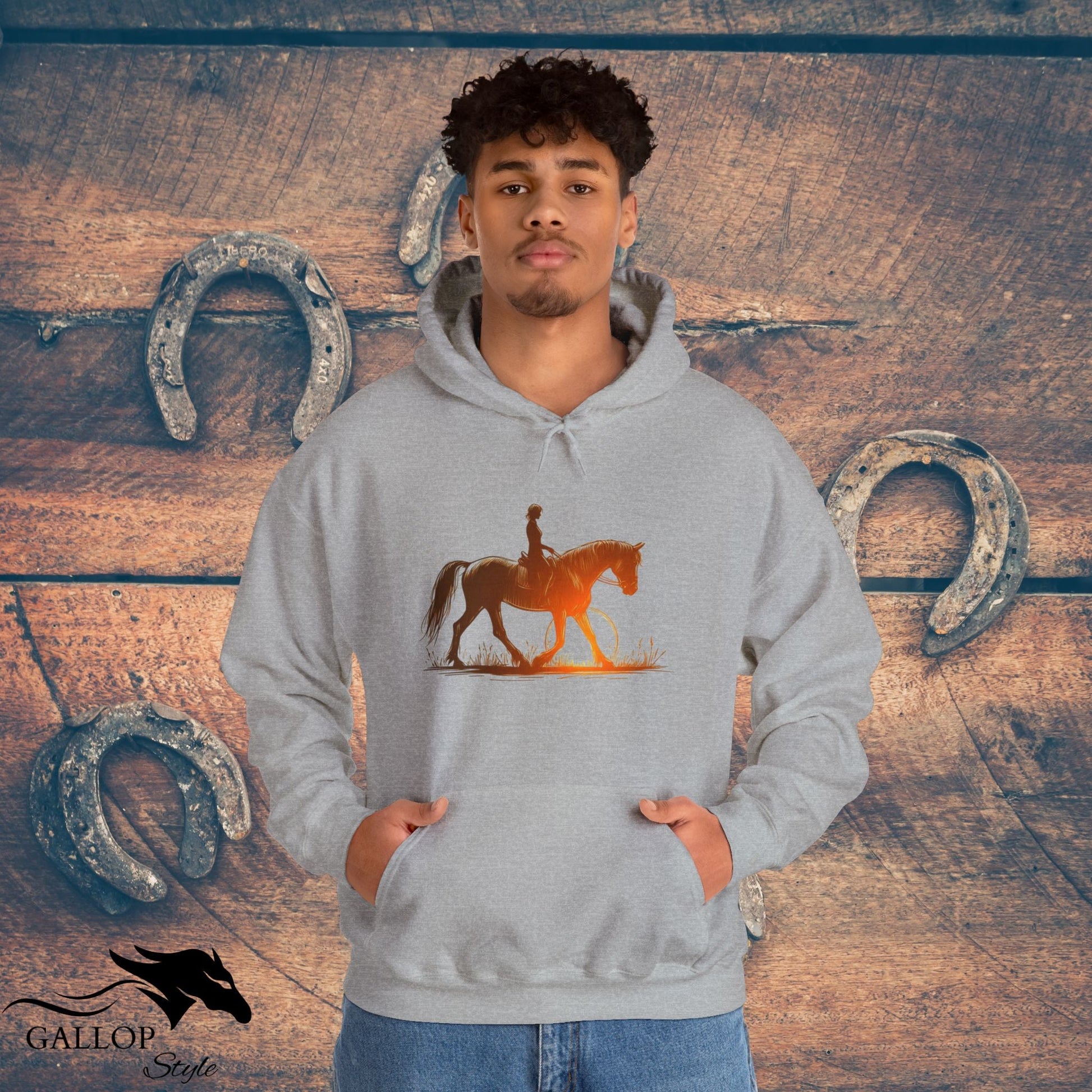 Hoodie Sunset Stroll Unisex Hoodie GS_40