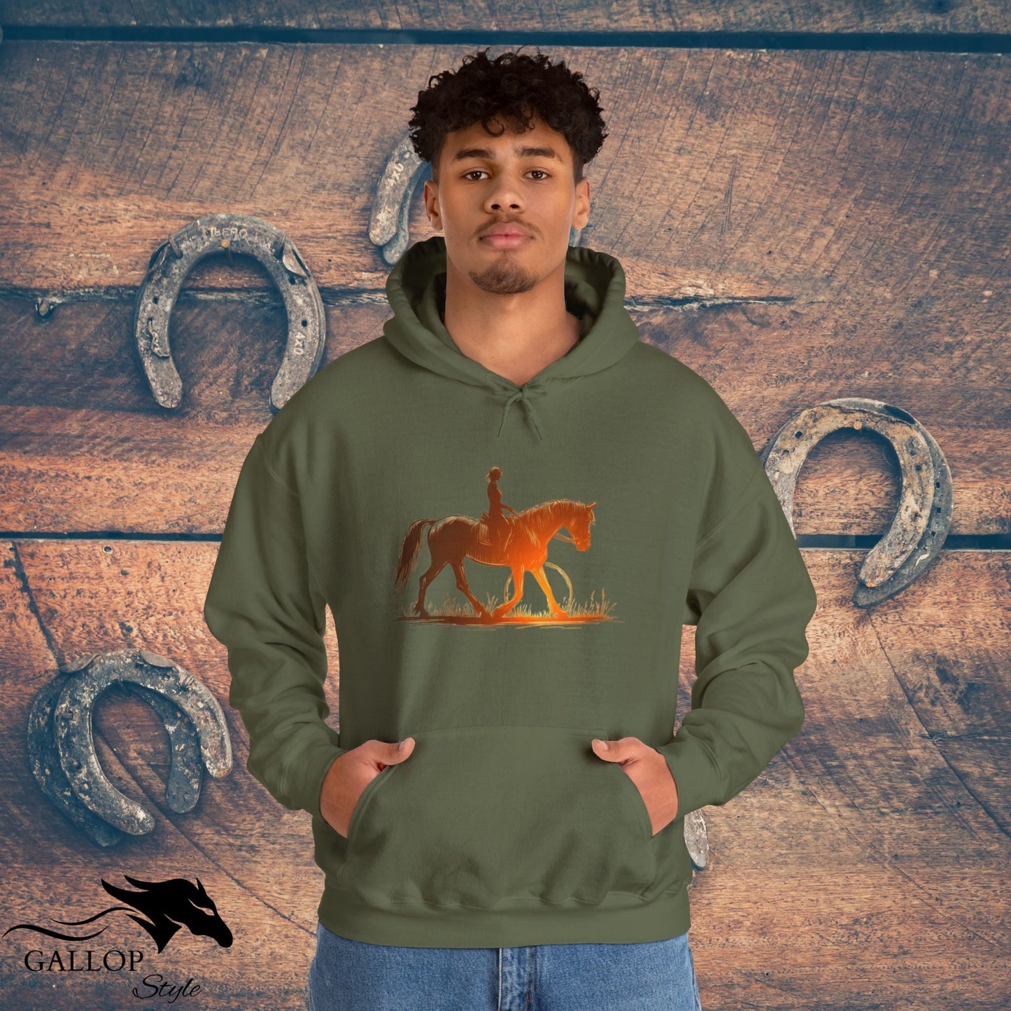 Hoodie Sunset Stroll Unisex Hoodie GS_40