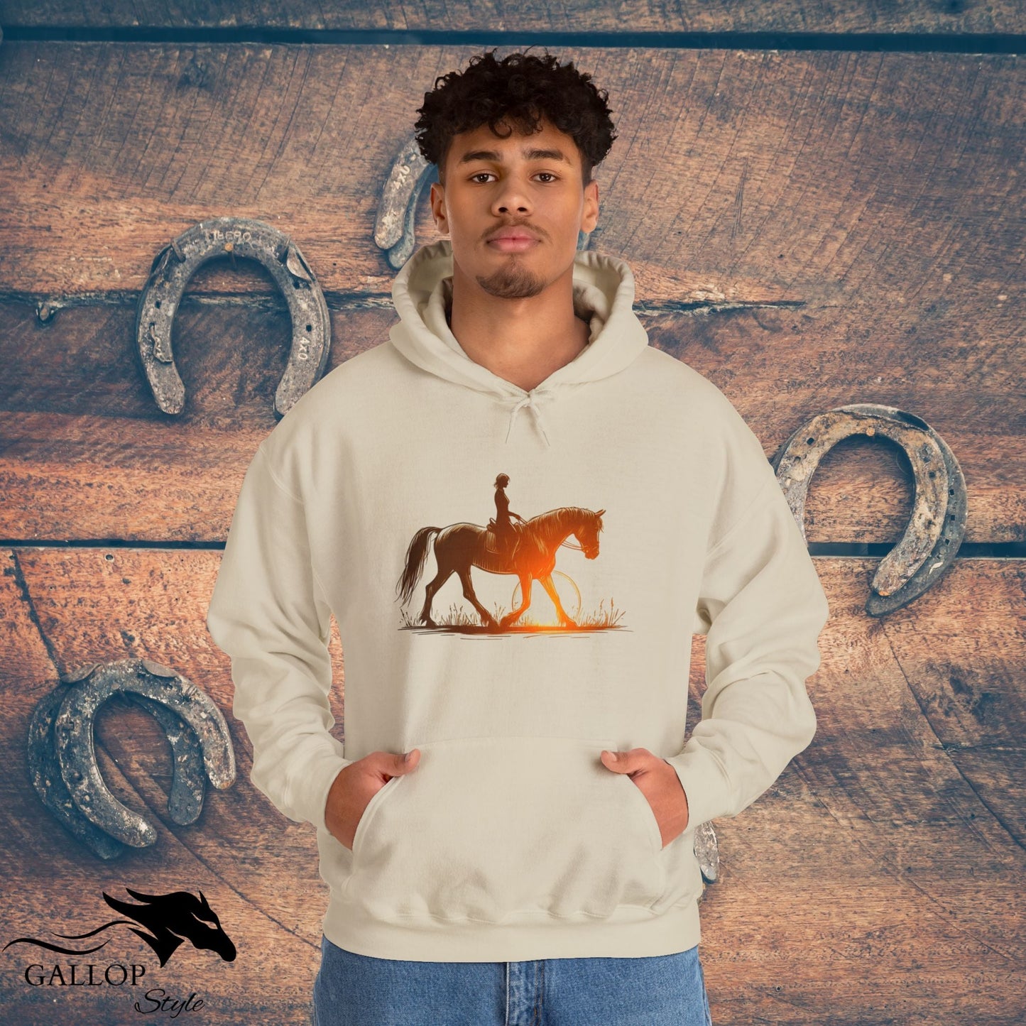 Hoodie Sunset Stroll Unisex Hoodie GS_40