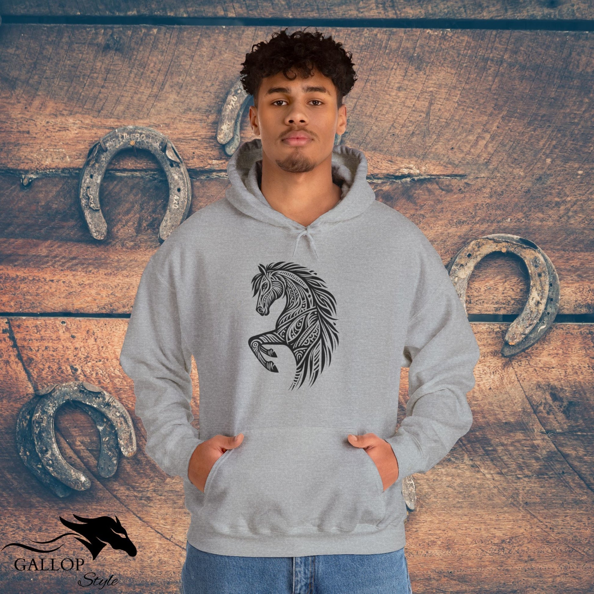 Hoodie Tribal Horse Head Unisex Hoodie GS_29