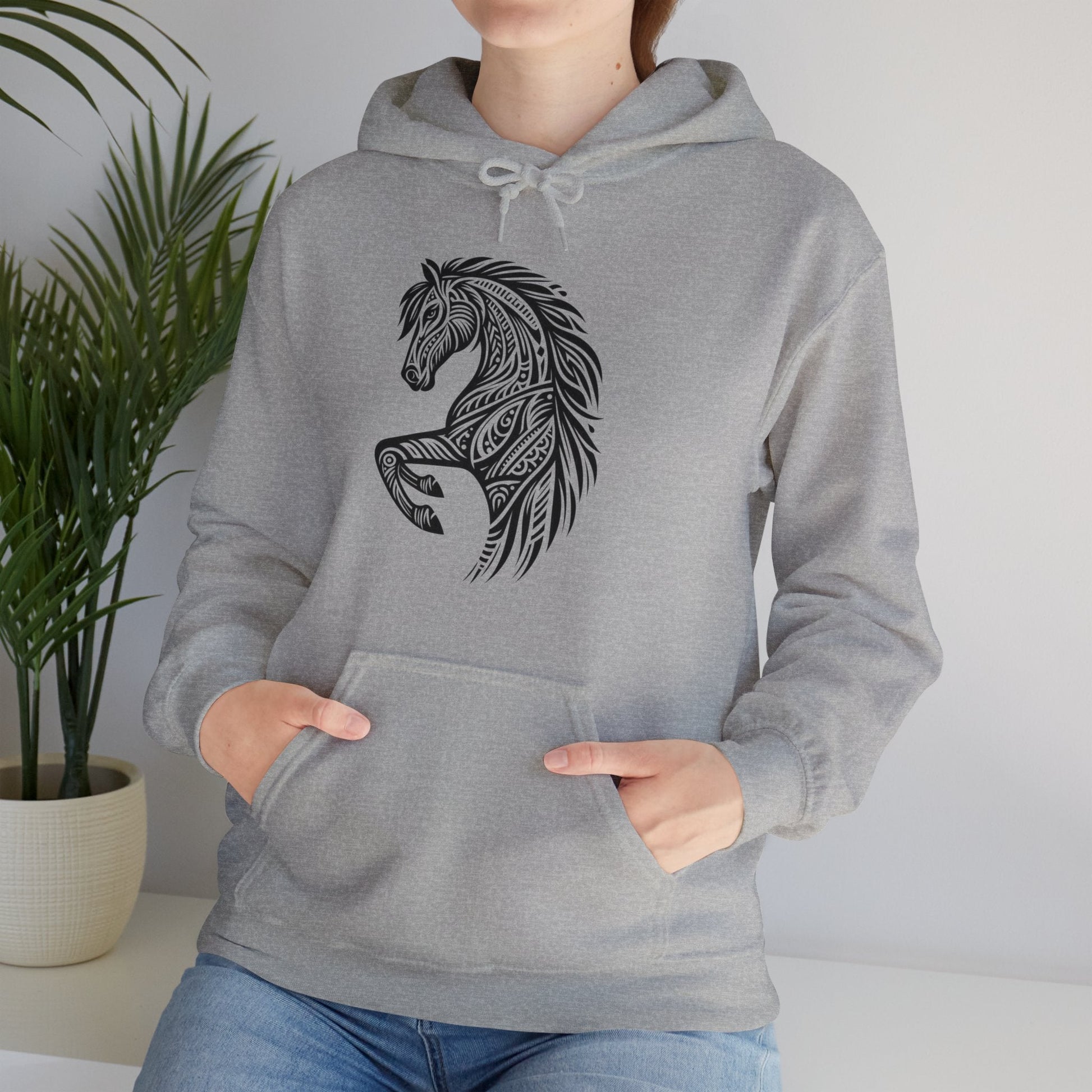 Hoodie Tribal Horse Head Unisex Hoodie GS_29