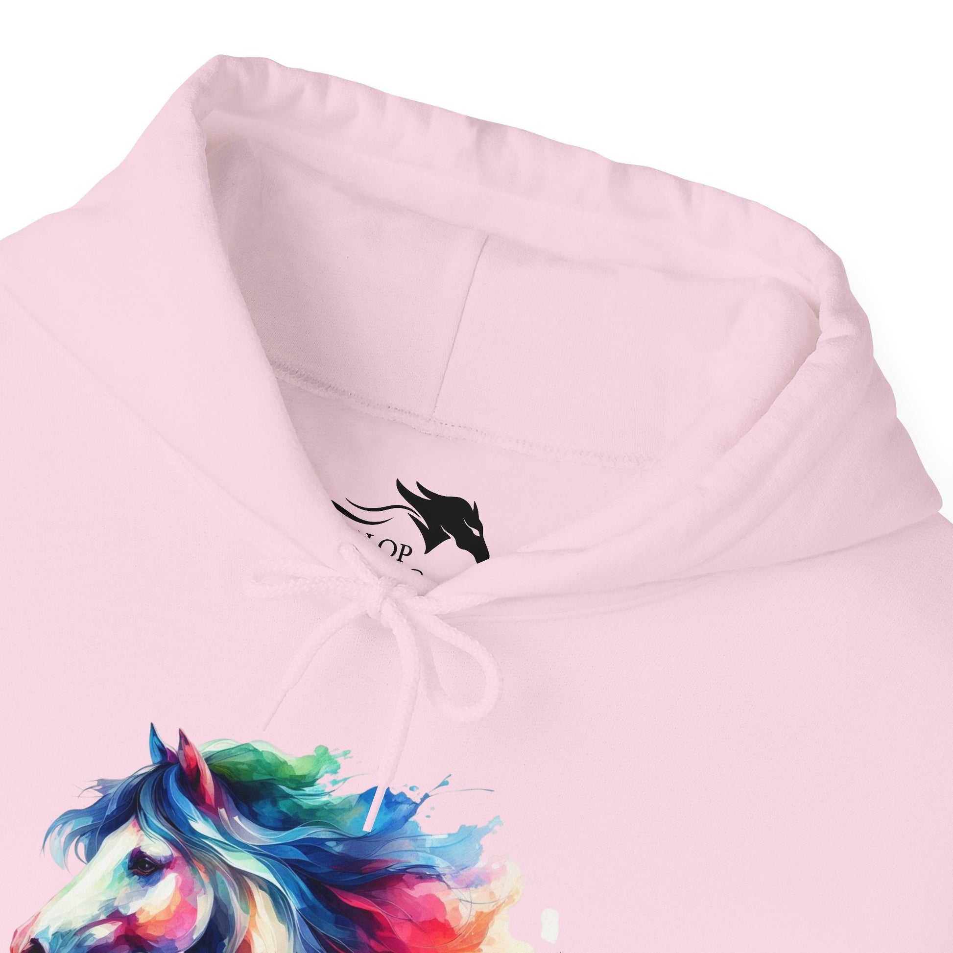 Hoodie Vibrant Water Color Horse Unisex Hoodie GS_43