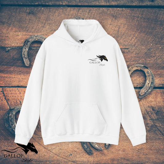 Hoodie White / S Official Gallop Style Logo Unisex Hoodie