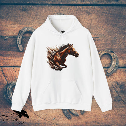 Hoodie White / S Race Horse Break Out Unisex Hoodie GS_8