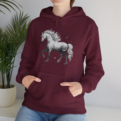 Hoodies & Sweatshirts Celestial Paisley Horse Stars T-Shirt Unisex Hoodie GS_50