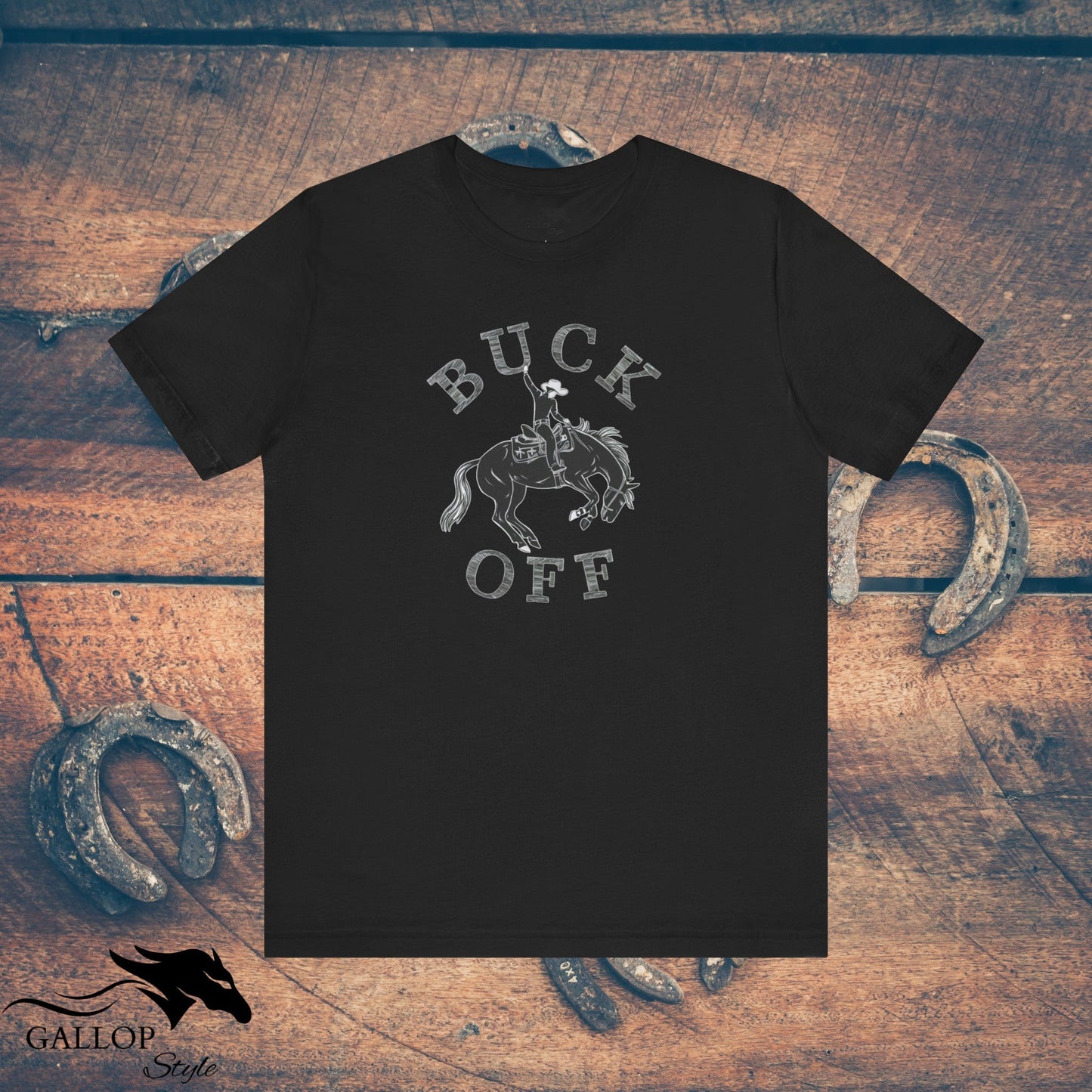 T-Shirt Black / S Buck Off T-Shirt GS_36