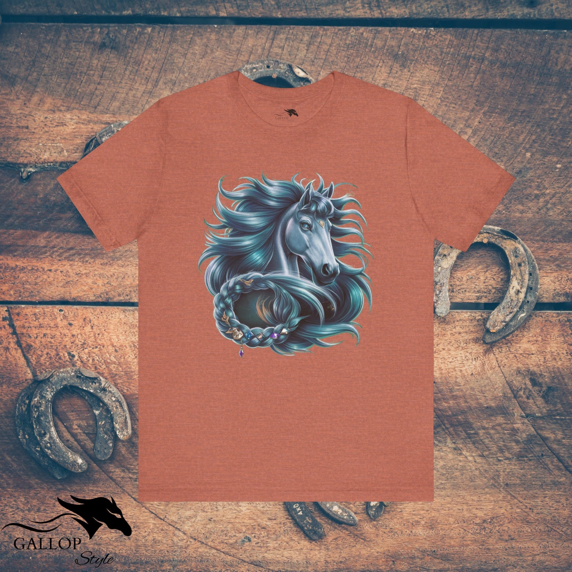 T-Shirt Heather Clay / S Mystical Majesty Blue T-Shirt GS_23