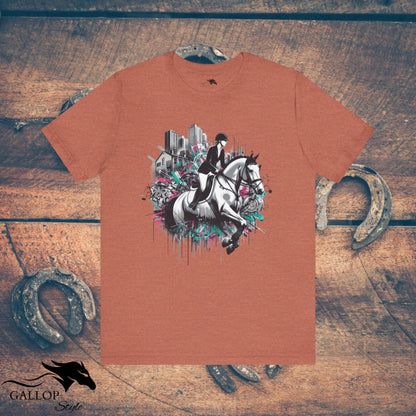 T-Shirt Heather Clay / S Urban Pastel Horse & Rider GS_4 T-Shirt