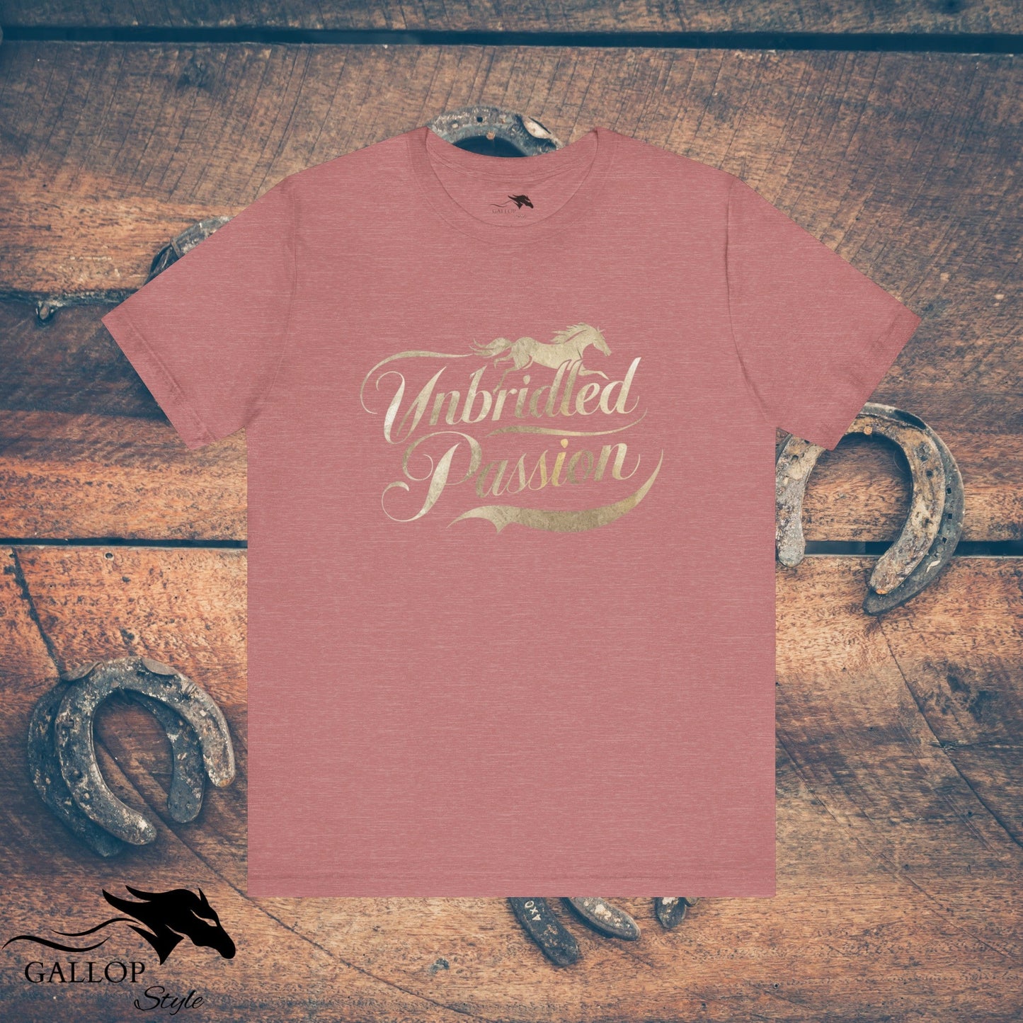 T-Shirt Heather Mauve / S Unbridled Passion T-Shirt GS_27