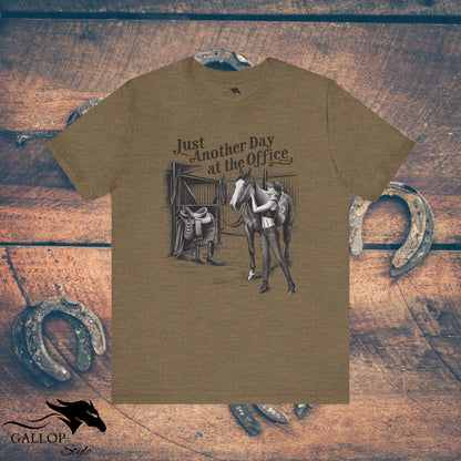 T-Shirt Heather Olive / S Just Another Day at the Office 2 T-Shirt GS_22