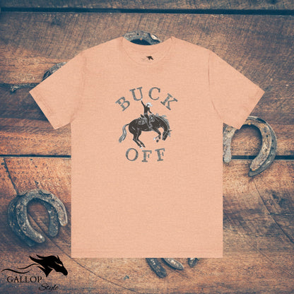 T-Shirt Heather Peach / S Buck Off T-Shirt GS_36