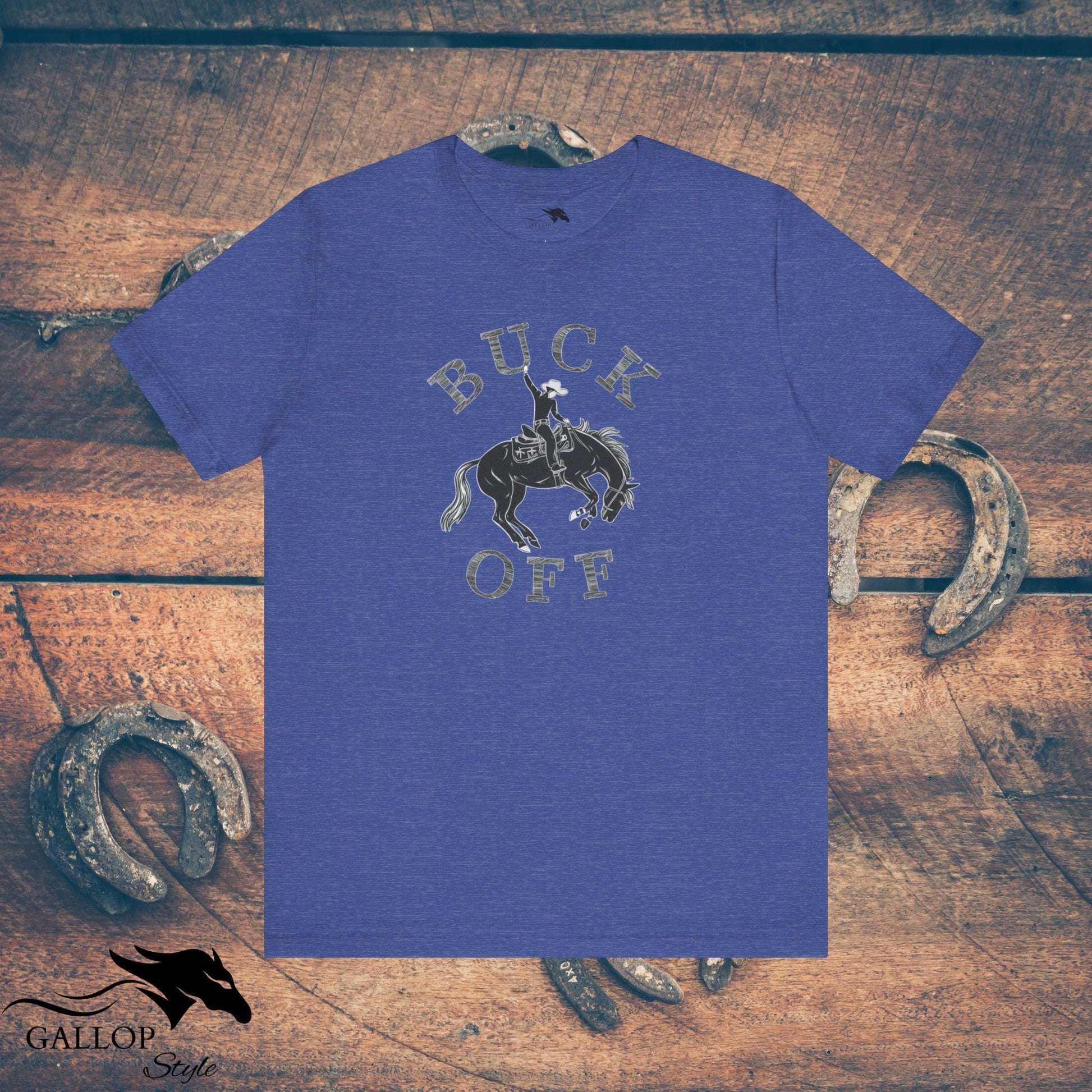 T-Shirt Heather True Royal / S Buck Off T-Shirt GS_36