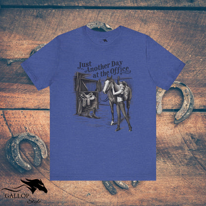 T-Shirt Heather True Royal / S Just Another Day at the Office 2 T-Shirt GS_22