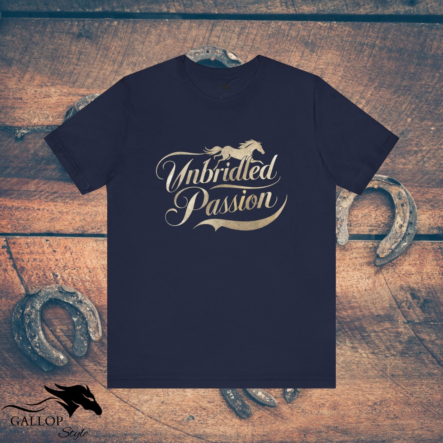 T-Shirt Navy / S Unbridled Passion T-Shirt GS_27