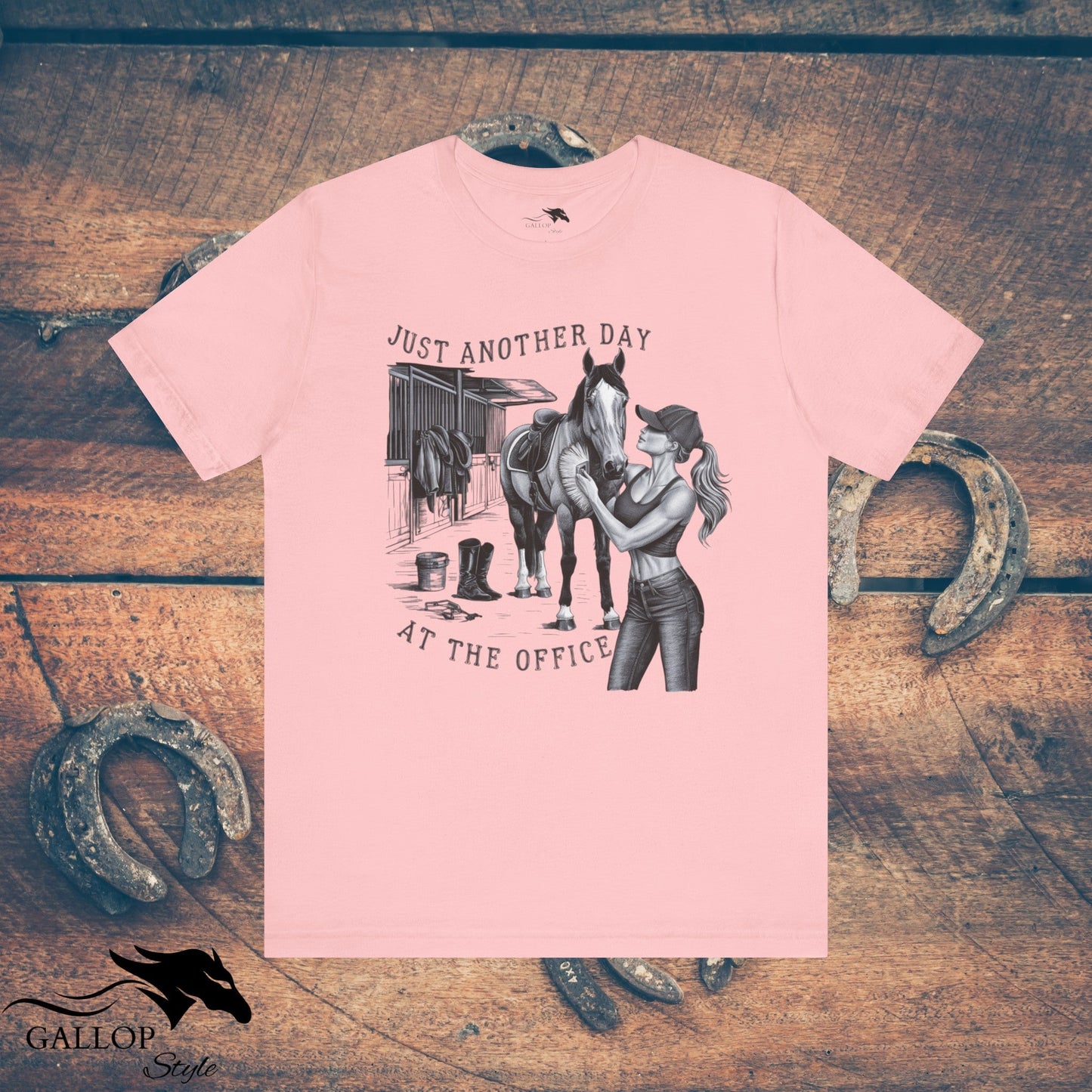 T-Shirt Pink / S Just Another Day at the Office T-Shirt GS_21