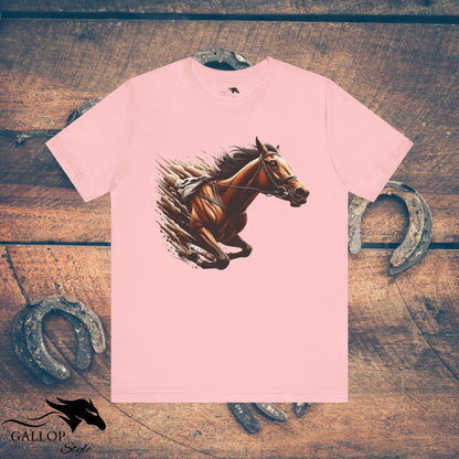 T-Shirt Pink / S Race Horse Break Out T-Shirt GS_8