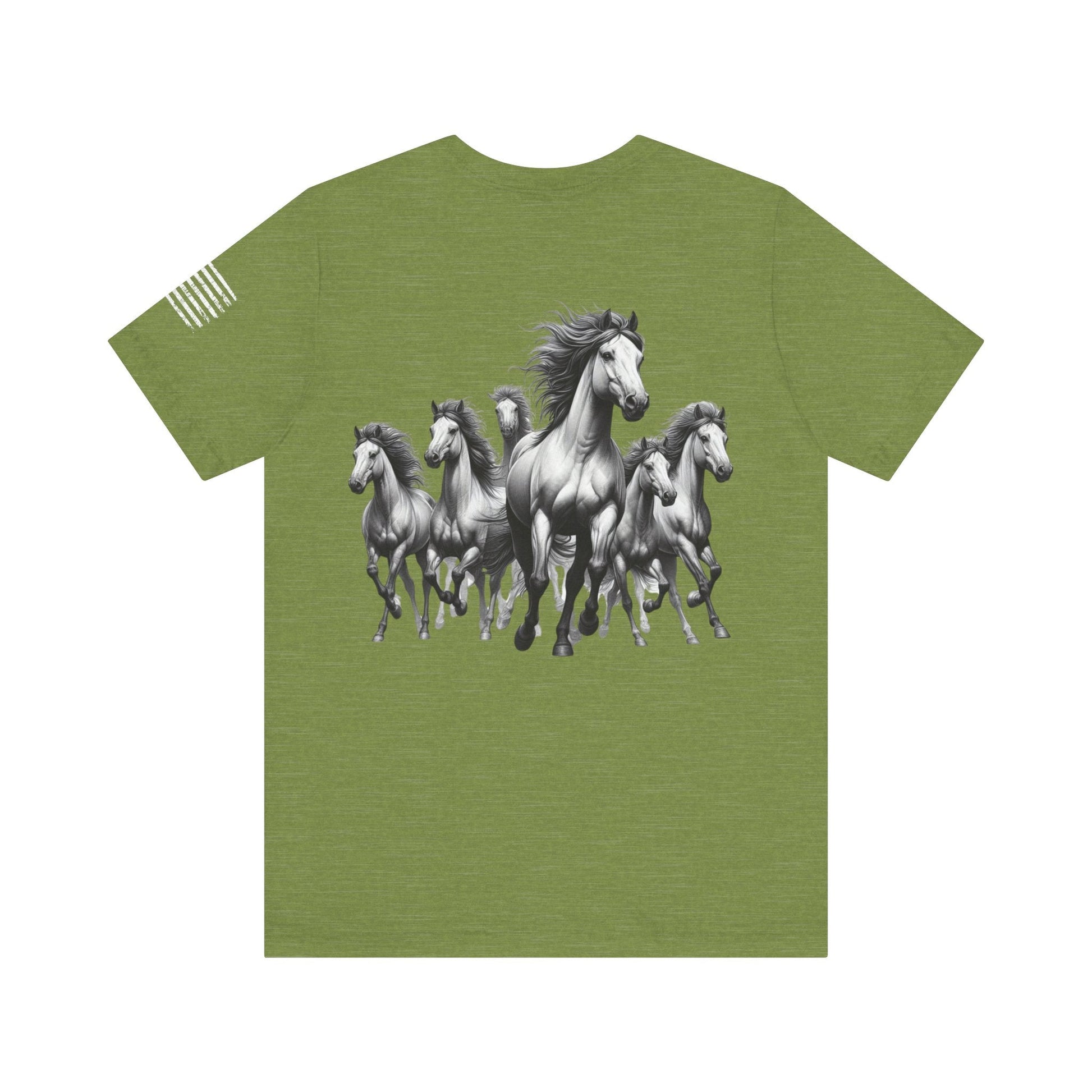 T-Shirt Premium Wild Horses Multi Print T-Shirt GS_16