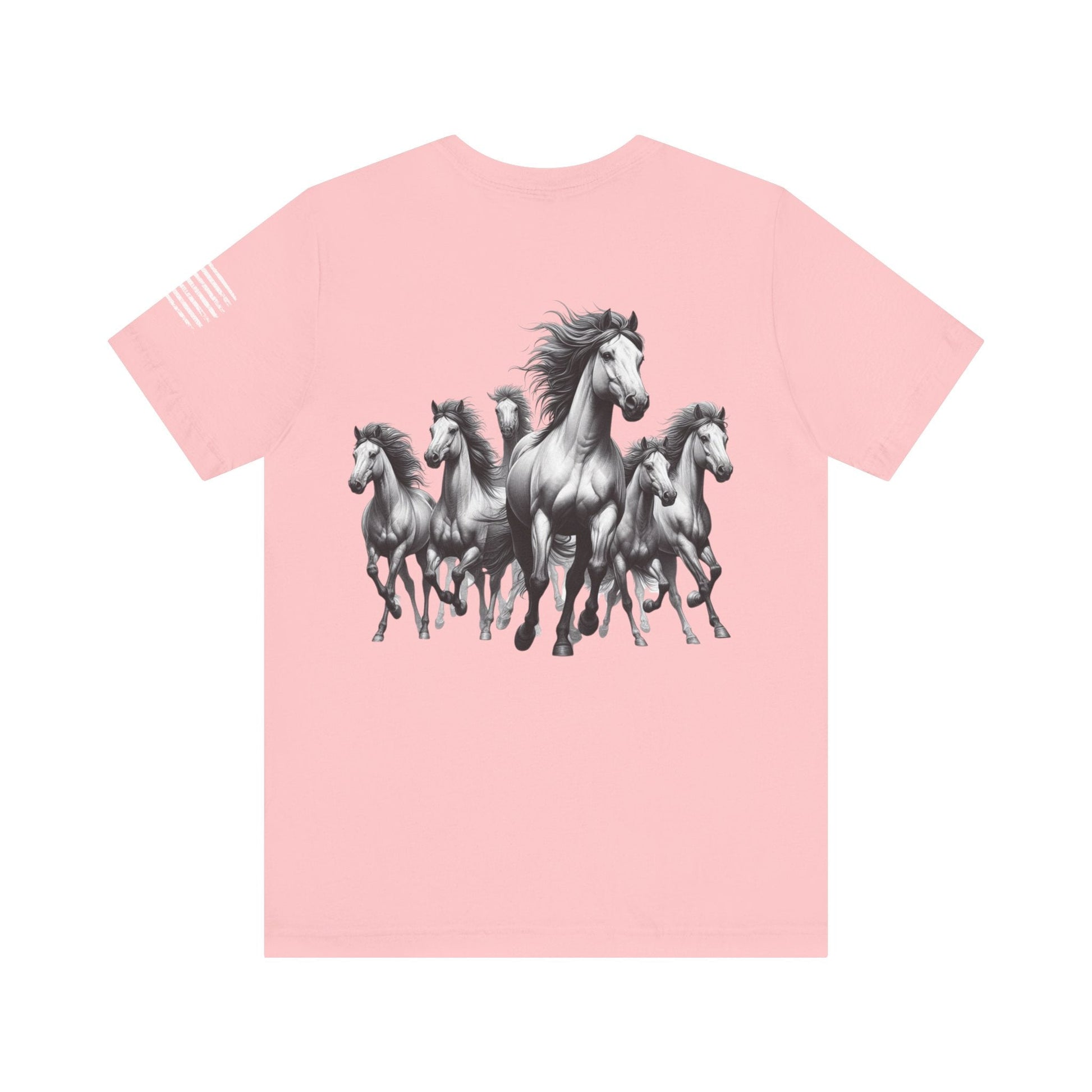 T-Shirt Premium Wild Horses Multi Print T-Shirt GS_16