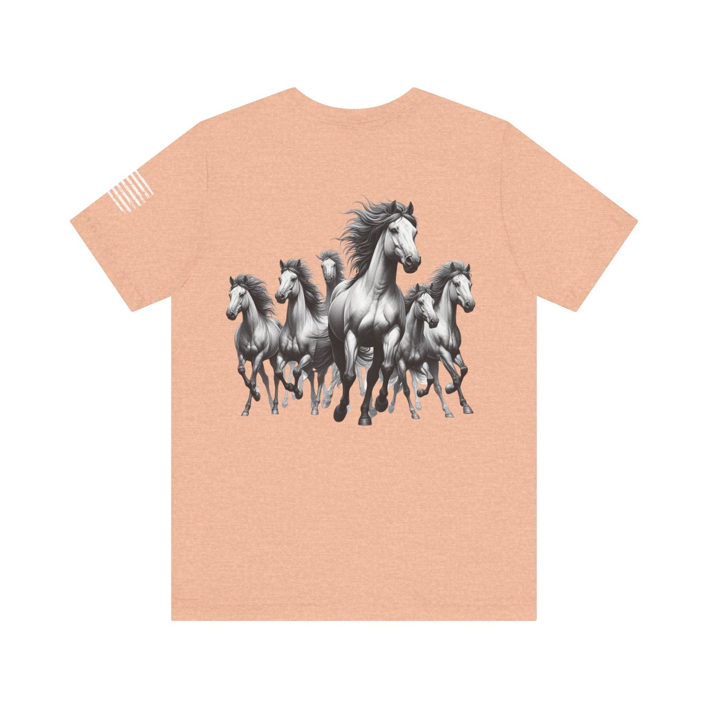 T-Shirt Premium Wild Horses Multi Print T-Shirt GS_16