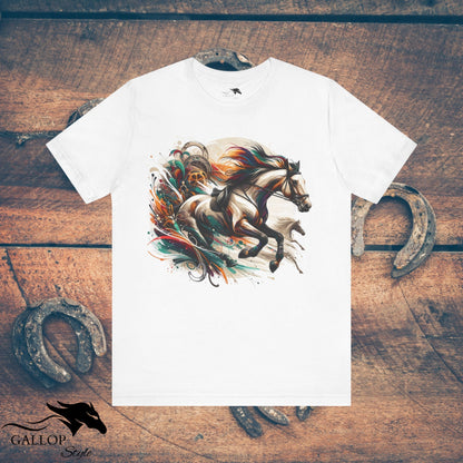 T-Shirt White / S BOHO Style Wild Horses GS_3 T-Shirt