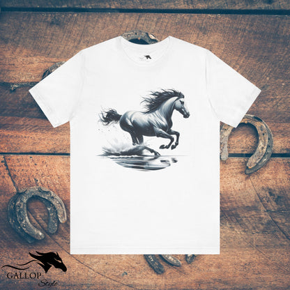 T-Shirt White / S Galloping Water T-Shirt GS_30