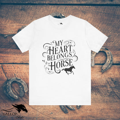 T-Shirt White / S My Heart Belongs Vintage T-Shirt GS_24