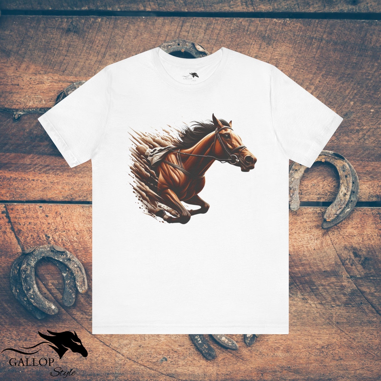 T-Shirt White / S Race Horse Break Out T-Shirt GS_8